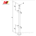 StainlessSteel Adjustable Pool Wall Face Side Mount Glass